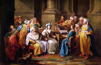The Grand Turk Giving a Concert for his Mistress by Carle van Loo